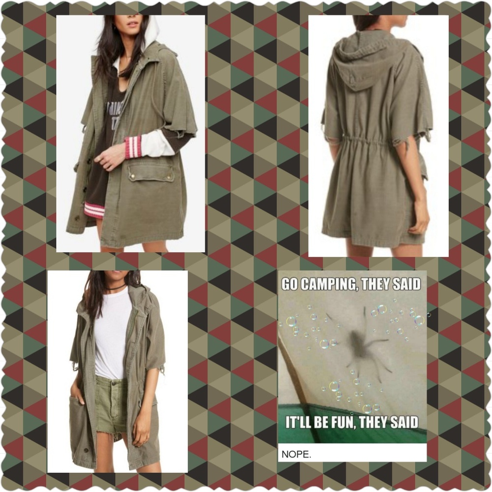 Free People "Reworked Army" Jacket - Picture 4 of 7